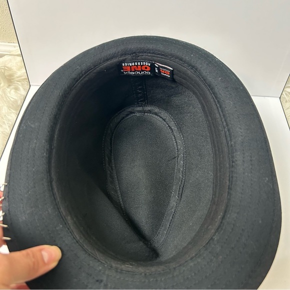 Granule Concept ONE accessories Fedora Rings Men's hat cotton skull size: M/L - Picture 8 of 9